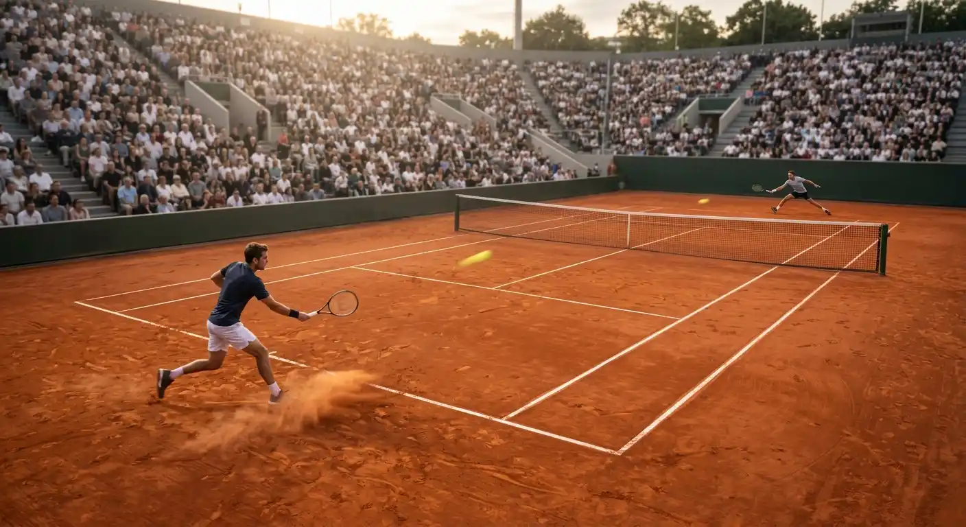 Lange Grundlinien-Rallye im ATP-Match beeinflusst die Über/Unter-Games-Linie